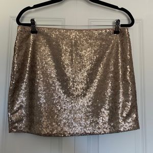 GAP Sequins Mini Skirt
